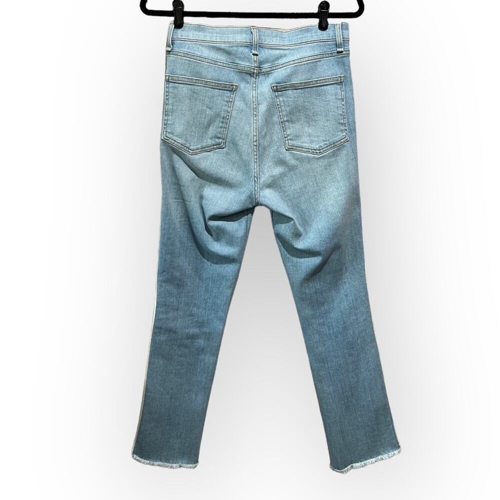 Veronica Beard Carly Air Tux Striped 11” Kick Fla… - image 3